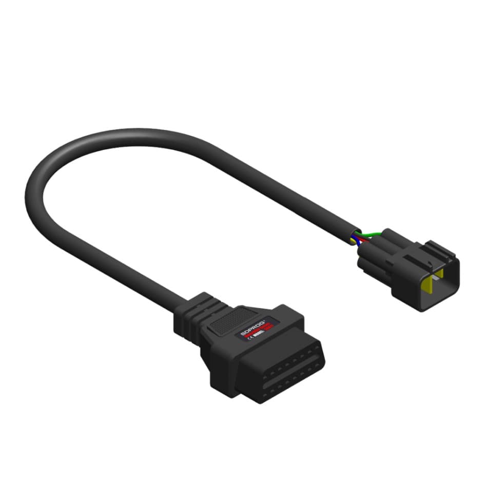 SDPROG SDA11 kabel adapter OBD2 do diagnostyki motocykli JUNAK M11, M12, M14, M16, Euro 4 / Euro 5