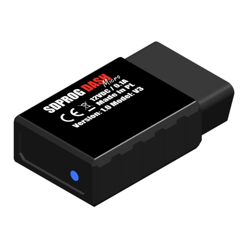 SDPROG DASH Micro V3 kompaktowy monitor filtra DPF FAP GPF do Audi, Seat, Skoda, Volkswagen, Porsche