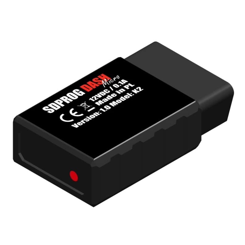 SDPROG DASH MICRO K2 kompaktowy monitor filtra DPF FAP GPF przez OBD2 do Hyundai, KIA