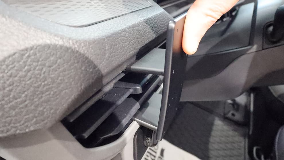 Brodit ProClip do Volkswagen T7 25-26 / Ford Transit 24-26 uchwyt samochodowy w kratkę nawiewu 806240 *SUPERJAKOŚĆ* 5 lat gwarancji - Łódź, Zbąszyńska 2