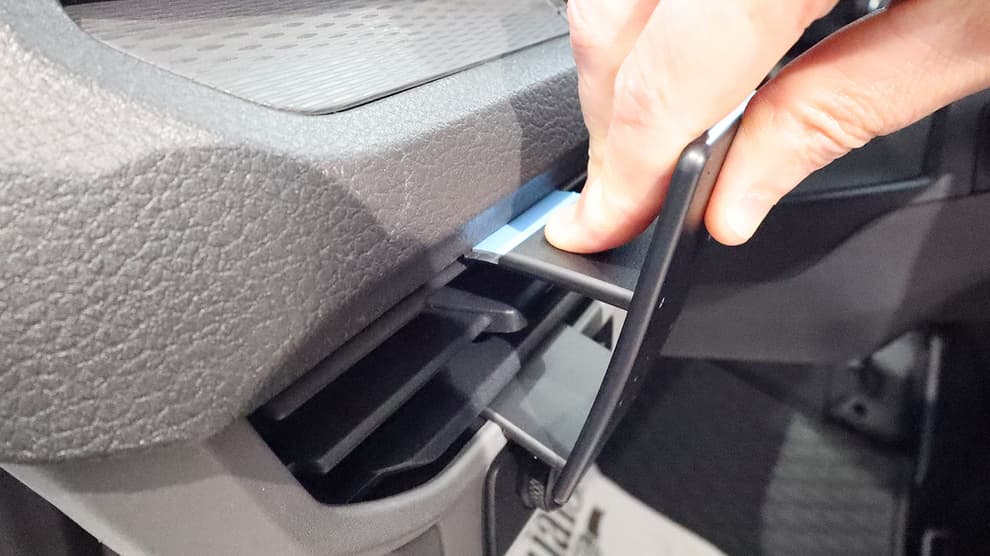 Brodit ProClip do Volkswagen T7 25-26 / Ford Transit 24-26 uchwyt samochodowy w kratkę nawiewu 806240 *SUPERJAKOŚĆ* 5 lat gwarancji - Łódź, Zbąszyńska 2
