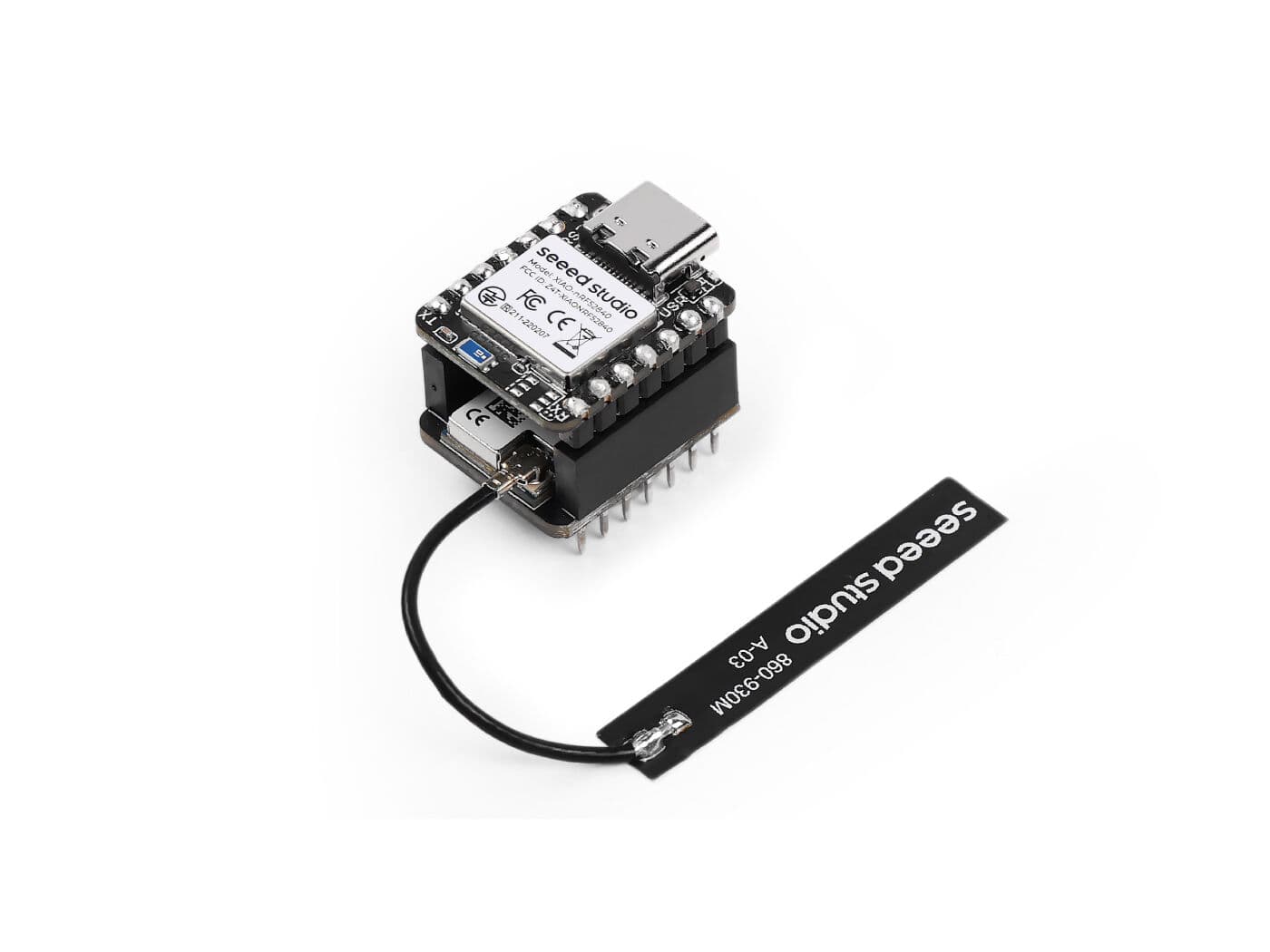 XIAO nRF52840 + Wio-SX1262 - moduł zestaw do sieci Meshcore Meshtastic LoRaWAN 868MHz
