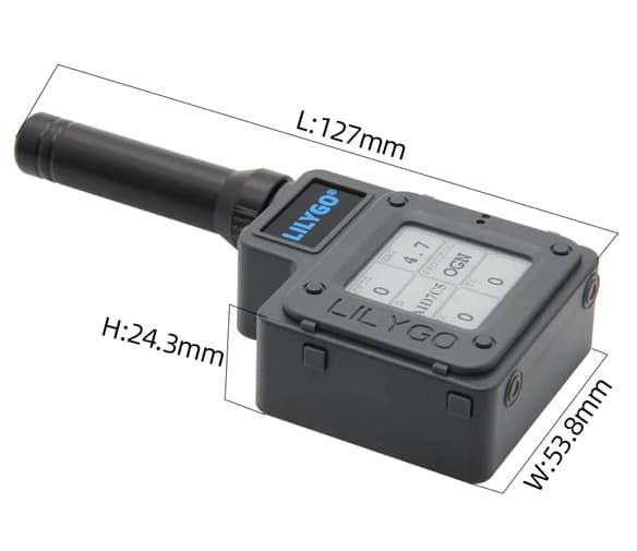 LILYGO T-ECHO Meshtastic BME280 868MHz node LoRa mesh, e-ink, GPS