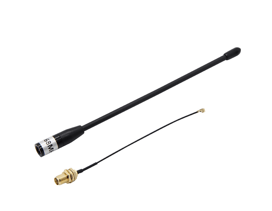 Antena Lilygo 868MHz SMA-M + adapter UFL antena ręczna / przenośna długość 17cm - do urządzeń pracujących w paśmie ISM, LoRa, Meshtastic, Meshcore itp.