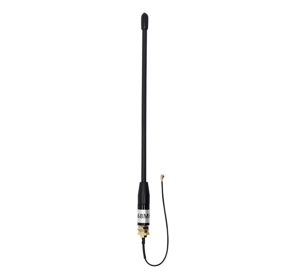 Antena Lilygo 868MHz SMA-M + adapter UFL antena ręczna / przenośna długość 17cm - do urządzeń pracujących w paśmie ISM, LoRa, Meshtastic, Meshcore itp.