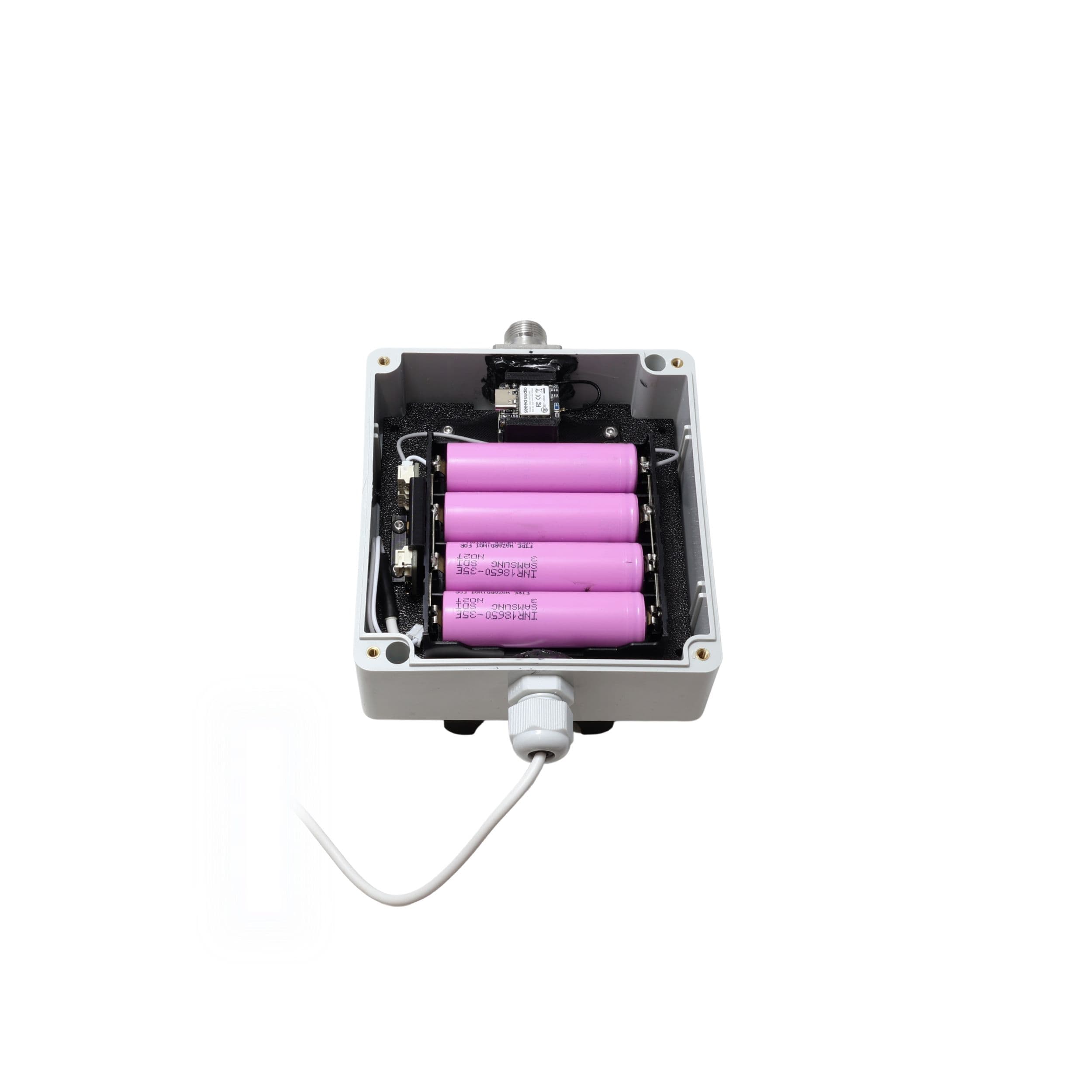 Przemiennik Meshcore / Meshtastic niezależny solarny węzeł sieci LoRa 868MHz moduł XIAO nRF52840 + Wio-SX1262