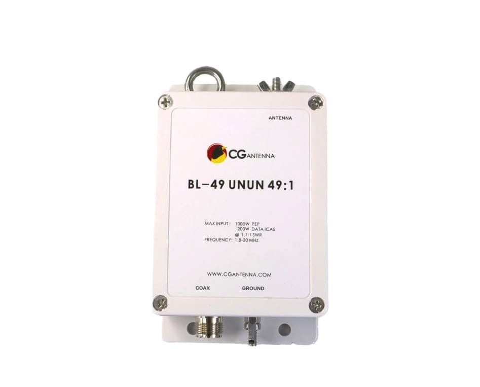 CG Antenna BL-49 v2 balun UNUN 49:1 zakres 1.8-30MHz / 1000W (PEP) transformator antenowy do anten typu END-FED