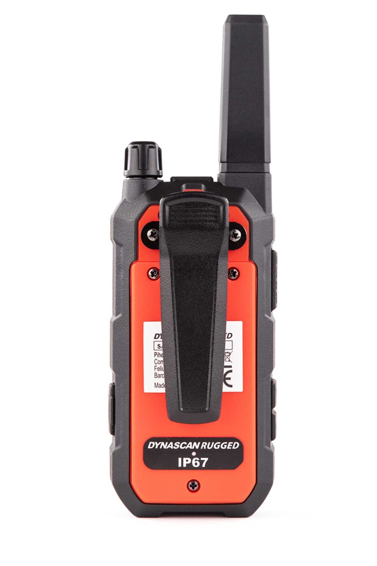 DYNASCAN RUGGED KOMPLET 4szt. wytrzymałe krótkofalówki na budowę - walkie talkie PMR, wodoodporność IP67, USB-C, 3 lata gwarancji
