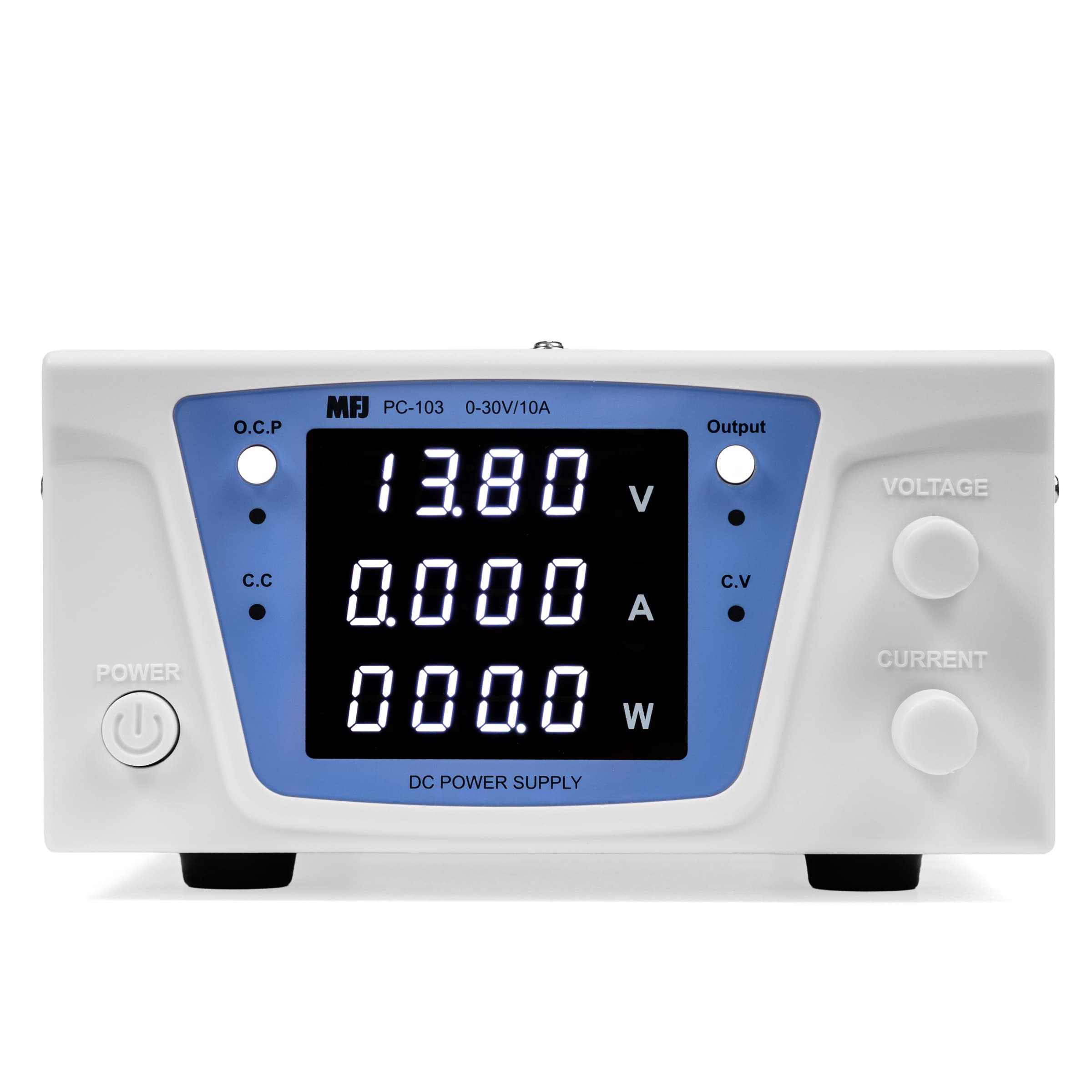 MFJ PC-103 regulowany zasilacz laboratoryjny DC 0-30V / 10A (także do CB radia, radiostacji KF, UKF itp.)