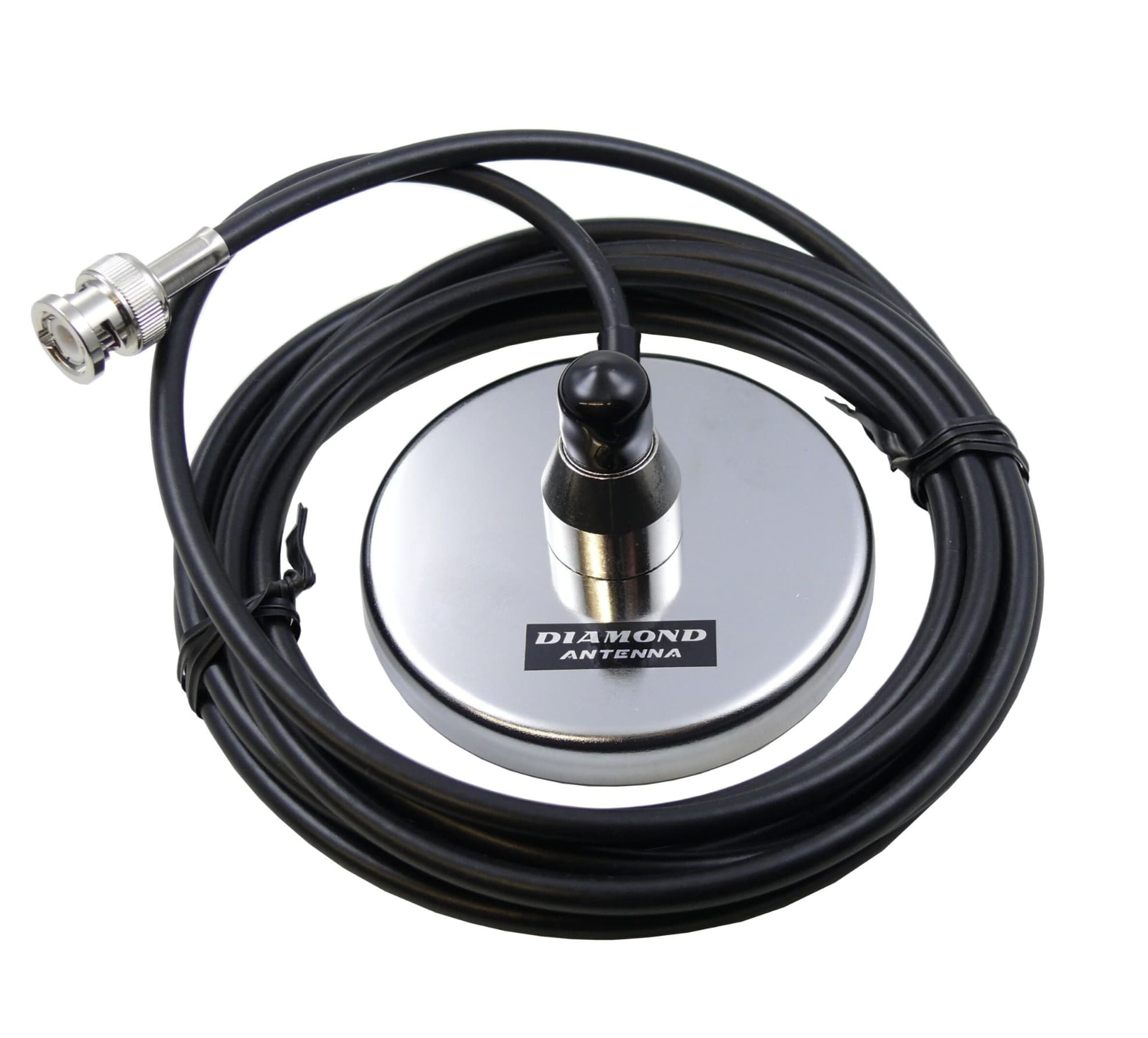 Diamond MRX podstawa magnetyczna 77mm kabel 3m wtyk BNC / magnes do anten ręcznych ze złączem BNC np. do Alan 42, Jopix CB-514, PNI HP-82, skanery Uniden