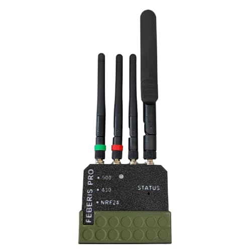 FEBERIS PRO zaawansowana płytka rozszerzająca do Flipper Zero - 4 anteny (do rozszerzenia funkcjonalności urządzenia)