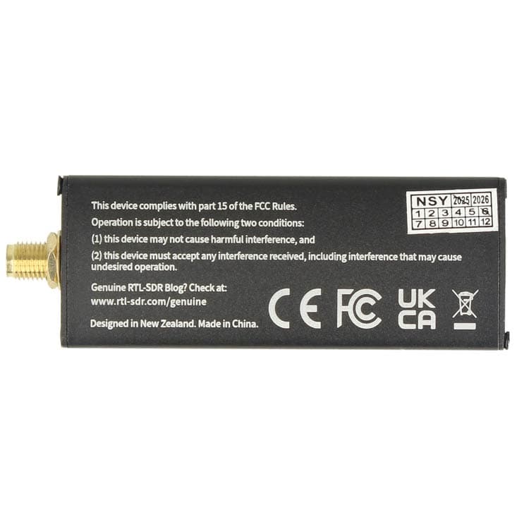 RTL-SDR RTL2832U DVB-T V4-C USB-C odbiornik SDR szerokopasmowy 500kHz - 1766MHz (100% oryginał) *najnowsza wersja z USB-C*