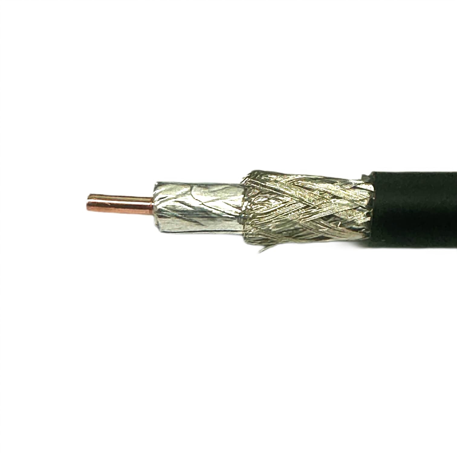 SATEC HRF-300 AFB kabel przewód niskostratny koncentryczny 50 Ohm do 6 GHz (średnica zewnętrzna 7.6mm, żyła gorąca drut, powłoka LSOH)