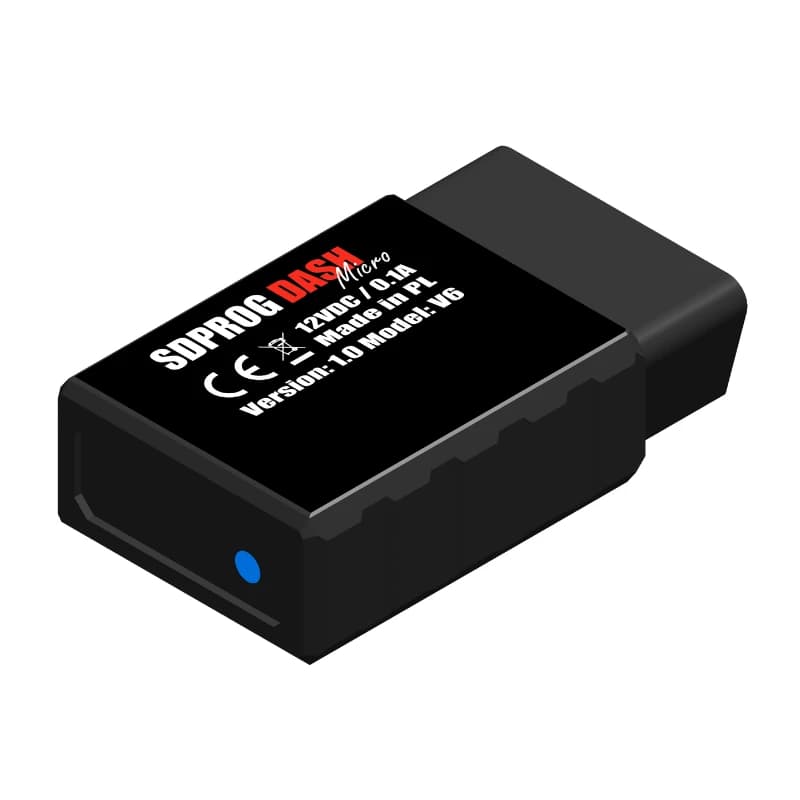 SDPROG DASH Micro V6 kompaktowy monitor filtra DPF FAP GPF do Audi, Seat, Skoda, Volkswagen
