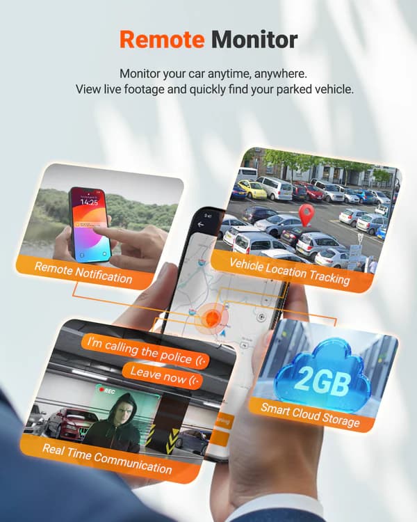 Vantrue N5S 4CH NEXUS przód + tył + x2 wnętrze (1944P + 1440P + 2x 1080P 30FPS) - 360° idealny wideorejestrator np. do TAXI, UBER, BOLT - (Vantrue Nexus 5 S)