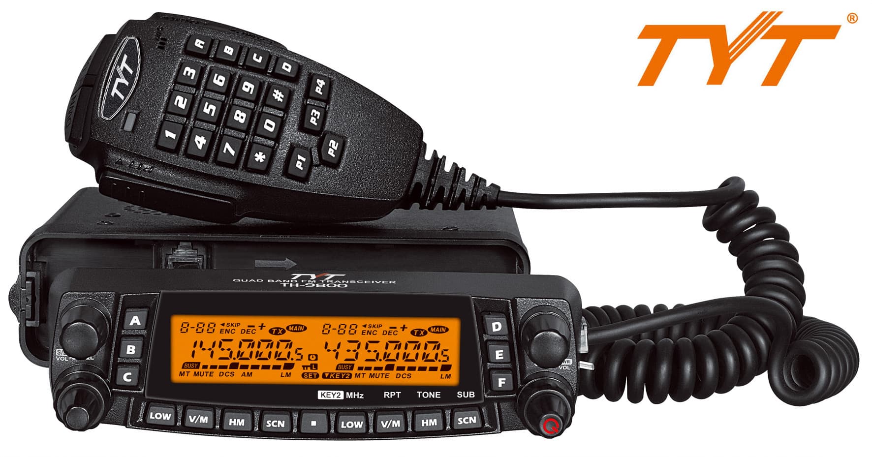 TYT TH-9800 PLUS quadbander radio amatorskie 10m/6m/2m/70cm + AIRBAND - moc 50W - PEŁNA POLSKA INSTRUKCJA OBSŁUGI