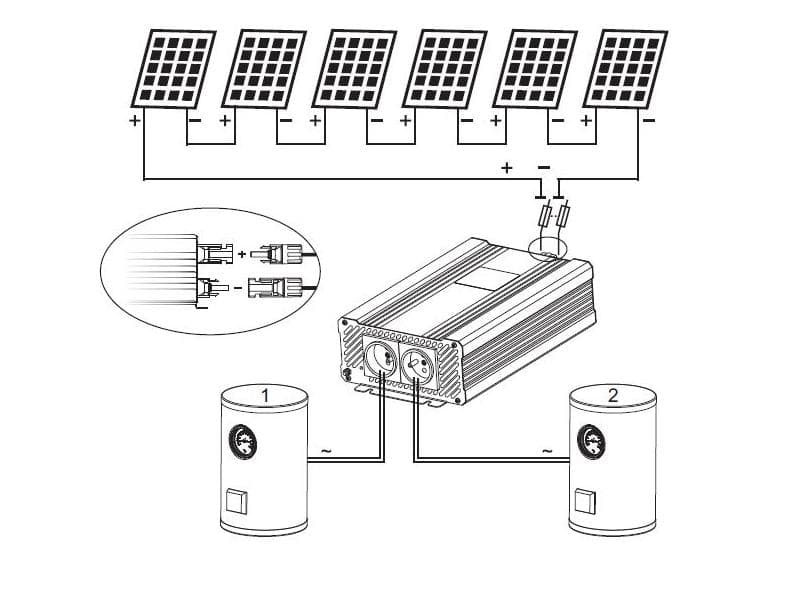 Przetwornica solarna AZO ECO Solar Boost MPPT-4000 EVO 4kW 4000W - 5 lat gwarancji producenta