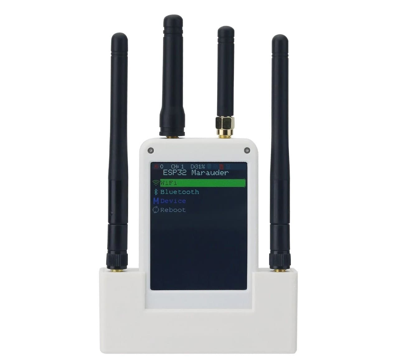 OpenSourceSDRLab moduł WiFi ESP32-C5 2.4/5GHz + 433MHz + GPS, oprogramowanie Marauder, 4 anteny - zaawansowana płytka rozszerzająca do Flipper Zero