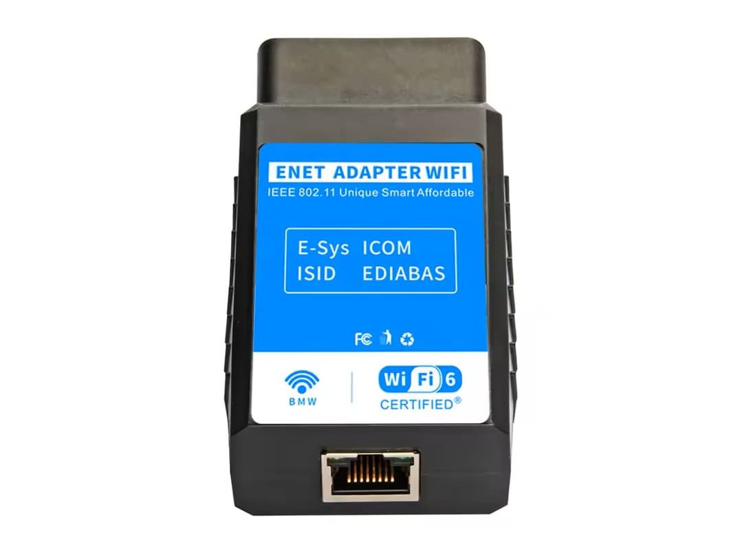 X-BIMMER ENET ENET WIFI adapter interfejs diagnostyczny BMW OBD-2 (do BimmerCode, ESYS, ISTA+, Bimmer-Tool, Aicoder, xDelete, xHP Flashtool itp.) Łódź, Zbąszyńska 2
