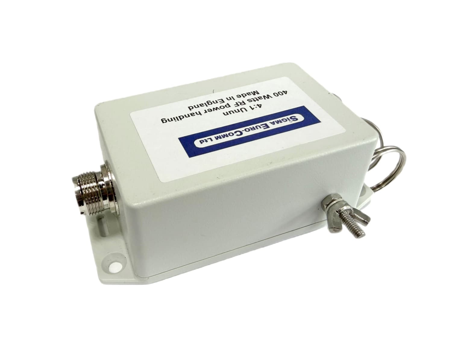SIGMA balun 4:1 UNUN zakres 1.8-30MHz / 400W transformator antenowy do anten typu delta loop, windom, dipol itp.