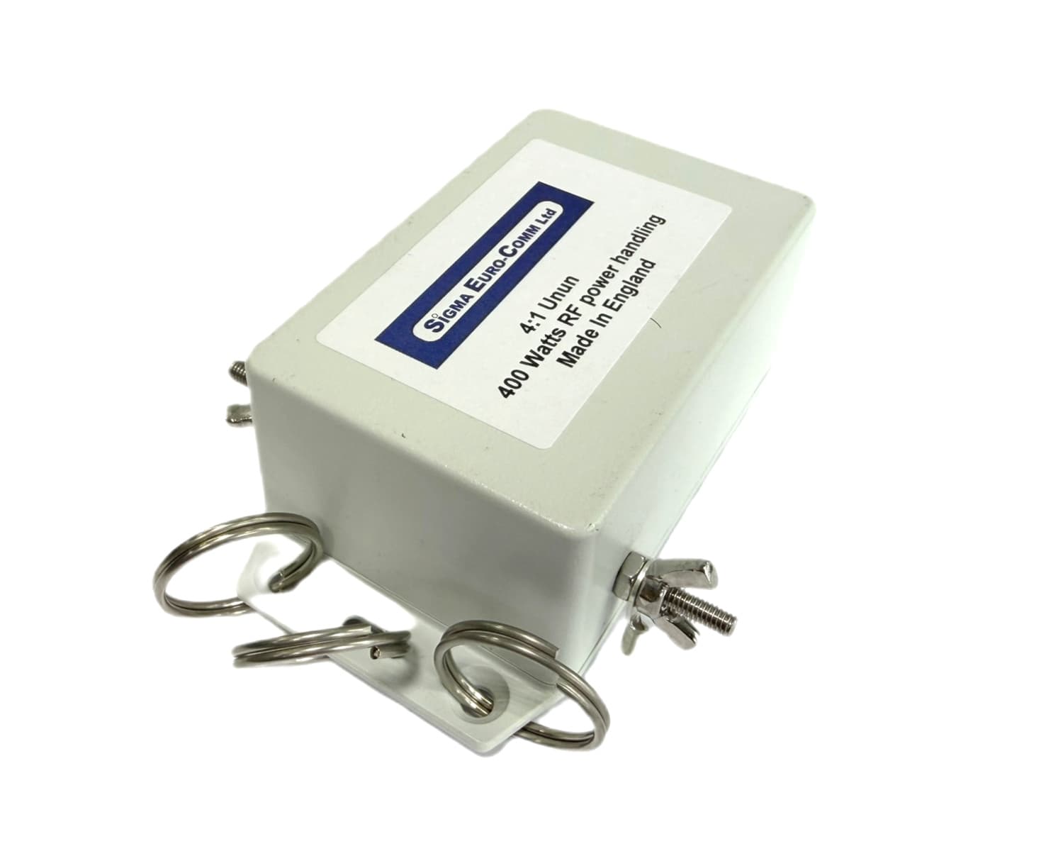 SIGMA balun 4:1 UNUN zakres 1.8-30MHz / 400W transformator antenowy do anten typu delta loop, windom, dipol itp.