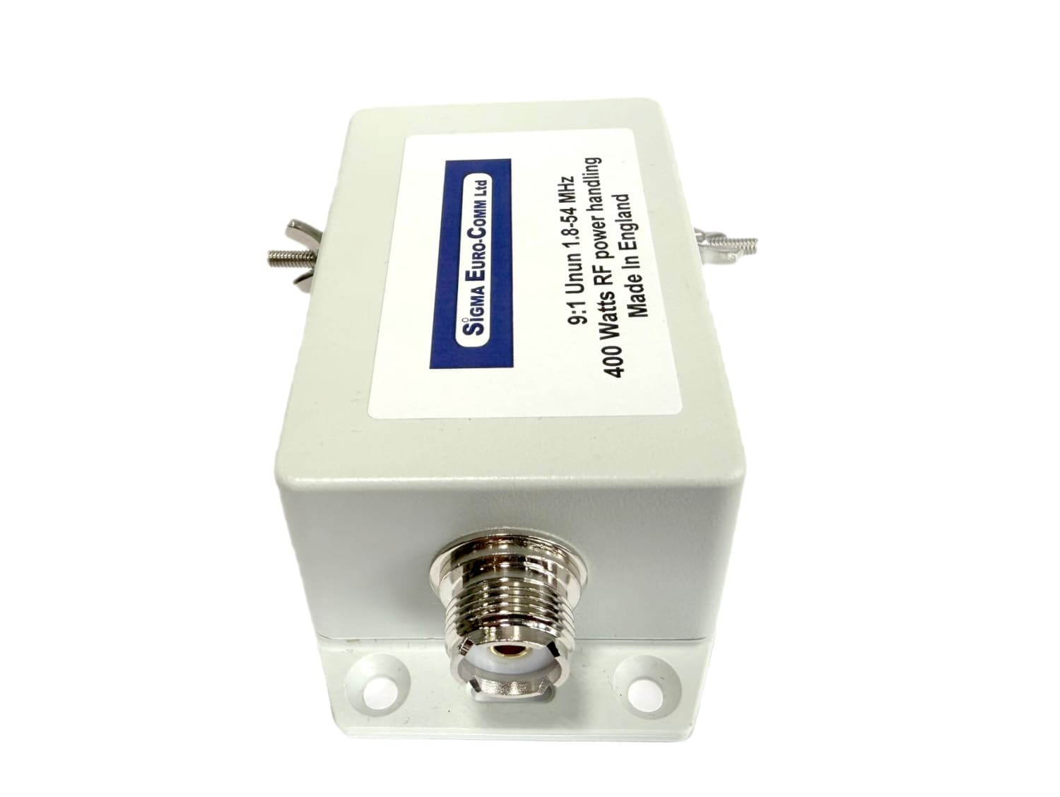 SIGMA balun 9:1 UNUN zakres 1.8-54MHz / 400W transformator antenowy do anten typu long wire