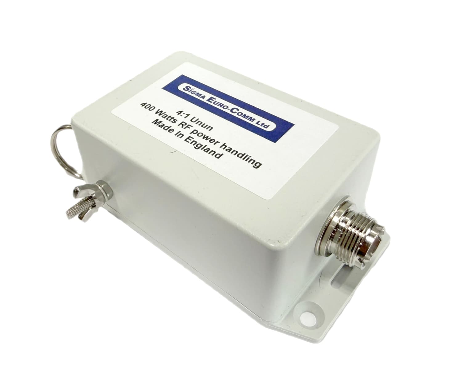 SIGMA balun 4:1 UNUN zakres 1.8-30MHz / 400W transformator antenowy do anten typu delta loop, windom, dipol itp.