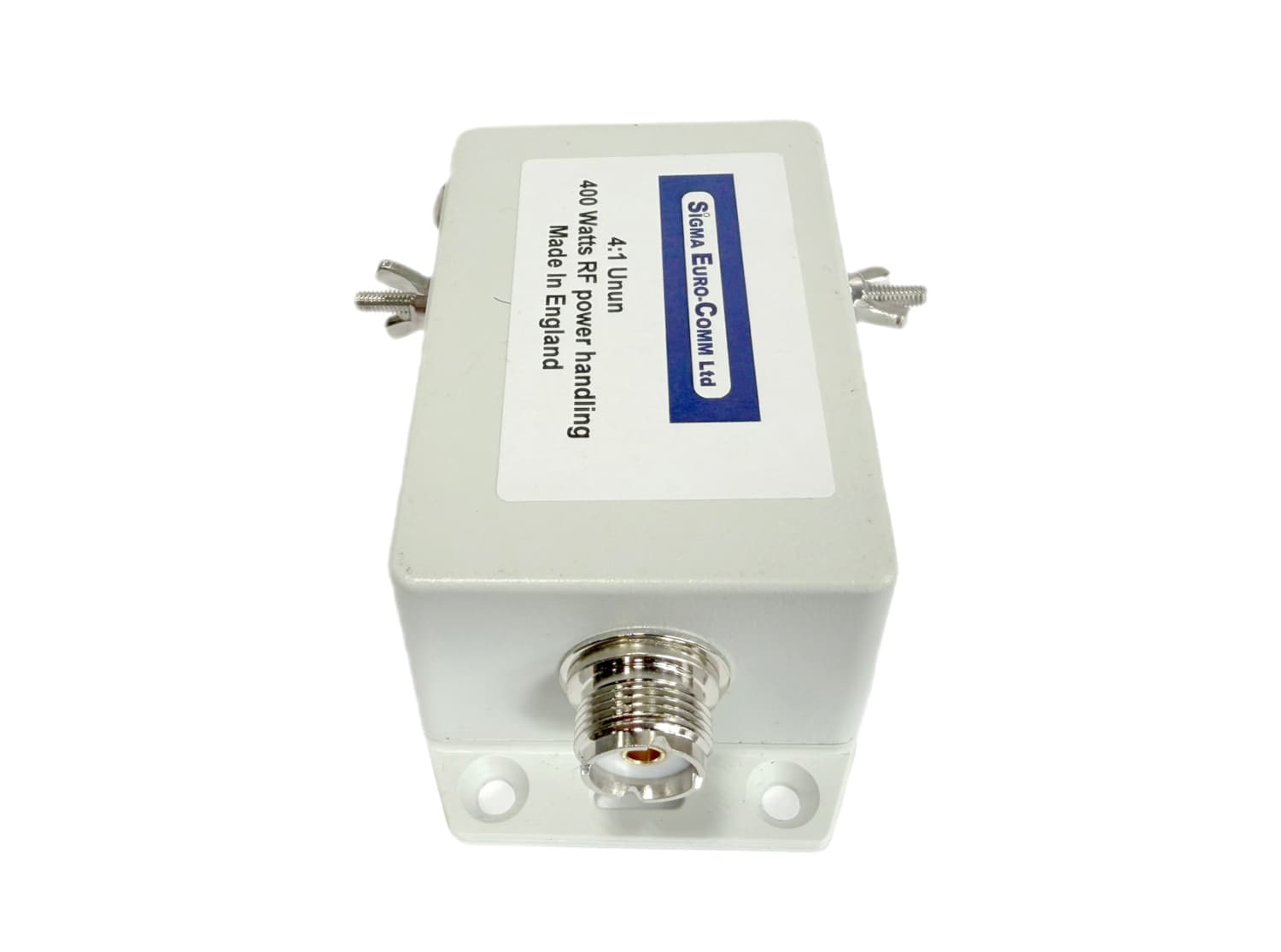 SIGMA balun 4:1 UNUN zakres 1.8-30MHz / 400W transformator antenowy do anten typu delta loop, windom, dipol itp.