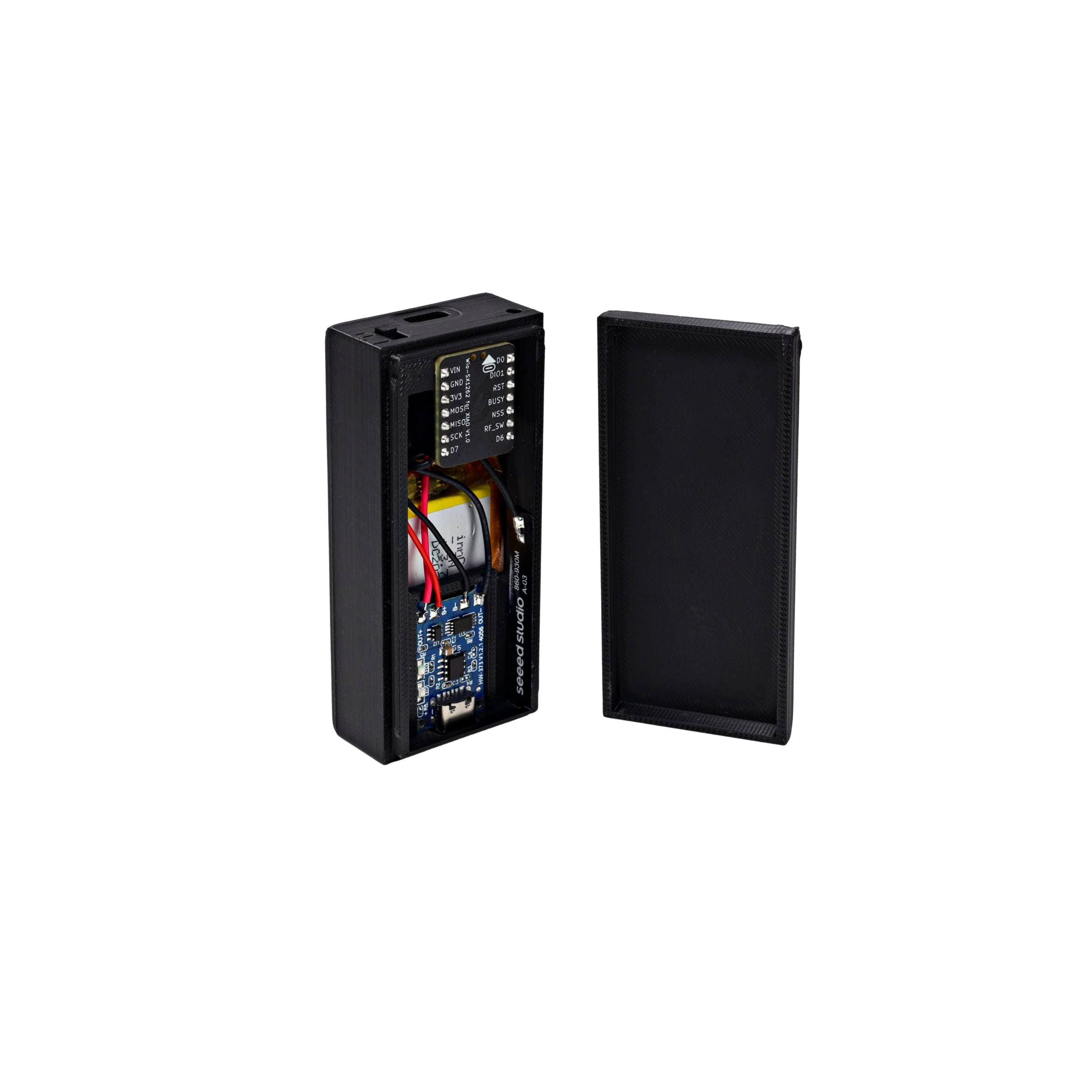 RADIORA MESH-CLIENT mobilny węzeł Meshcore Meshtatic XIAO nRF52840 + Wio-SX1262, 2000 mAh - moduł zestaw do sieci mesh 868MHz