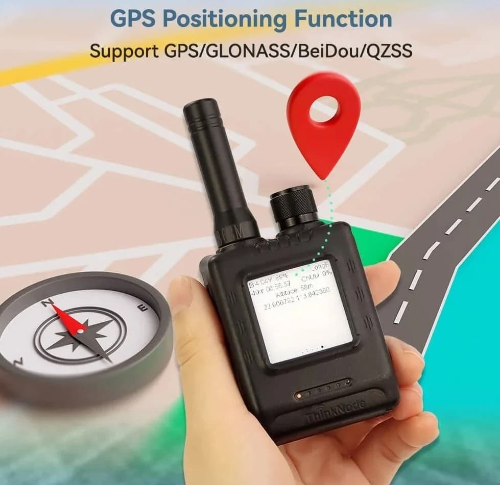 ThinkNode M5 Pro GPS node Meshtastic Meshcore LoRa Mesh 868MHz ESP32-S3 E-Ink 1,54”