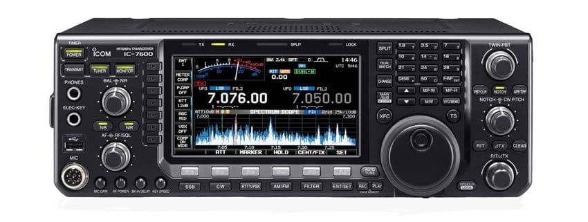 ICOM IC-7600 radiotelefon amatorski HF + 50MHz