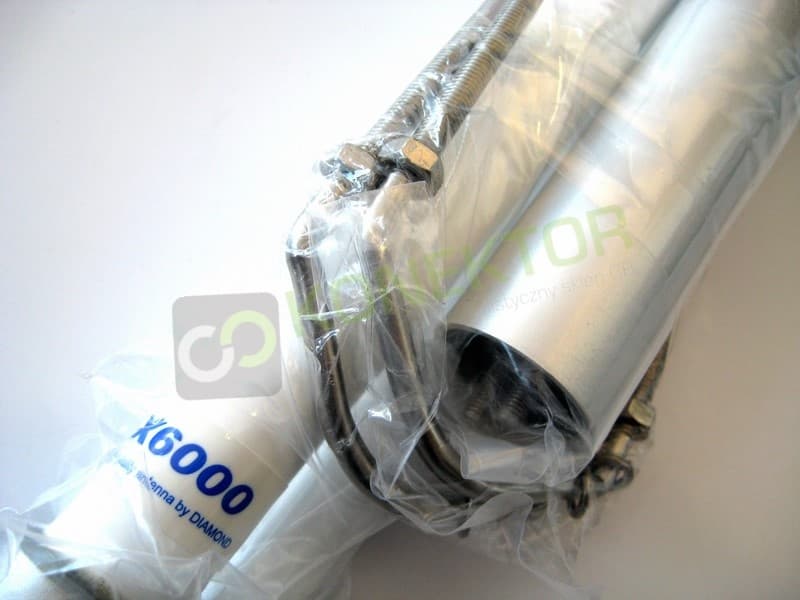 Diamond X6000 antena pionowa na pasma amatorskie 2m/70cm/23cm - długość 305cm