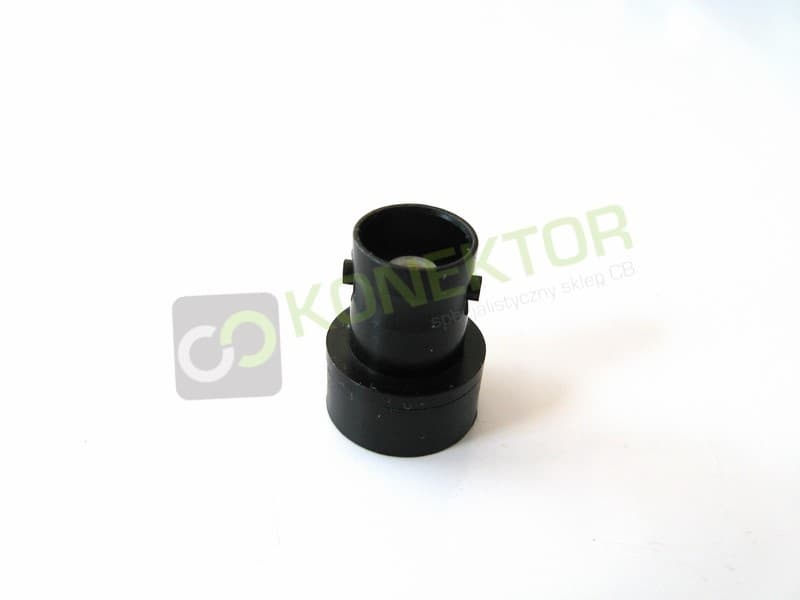 Adapter przejściówka SMA-M (męskie) / BNC żeńskie Radiora (czarny i estetyczny) - do skanerów, SDR, Wouxun KG-UV8D, Wouxun KG-UV9D, TYT, SDRPlay