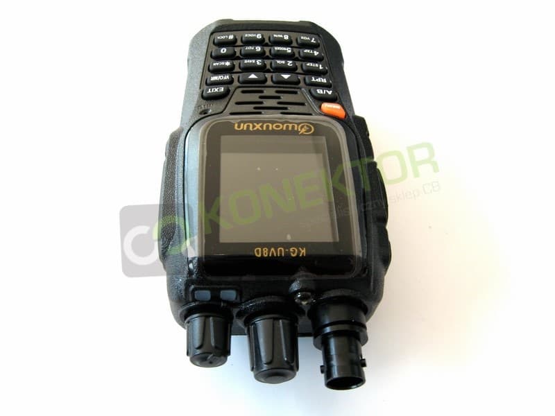 Adapter przejściówka SMA-M (męskie) / BNC żeńskie Radiora (czarny i estetyczny) - do skanerów, SDR, Wouxun KG-UV8D, Wouxun KG-UV9D, TYT, SDRPlay
