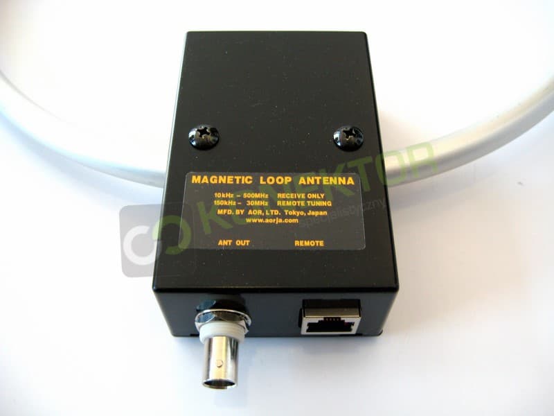 AOR LA-400 pętlowa antena magnetyczna do odbiorników 0-500MHz MADE IN JAPAN