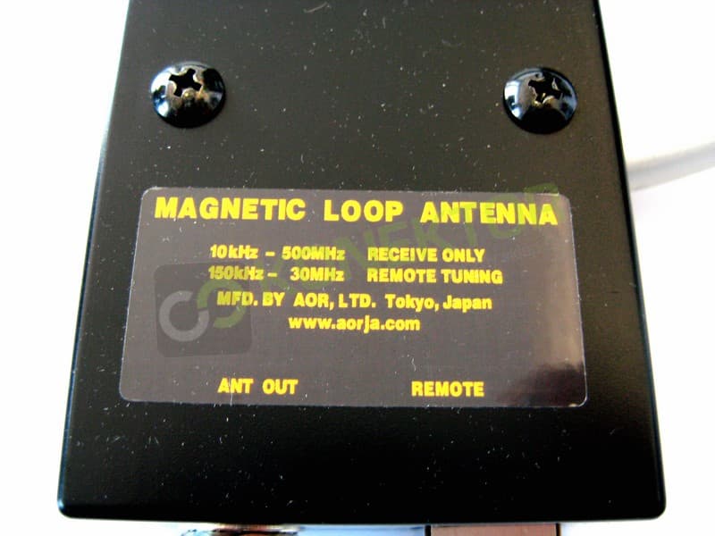 AOR LA-400 pętlowa antena magnetyczna do odbiorników 0-500MHz MADE IN JAPAN