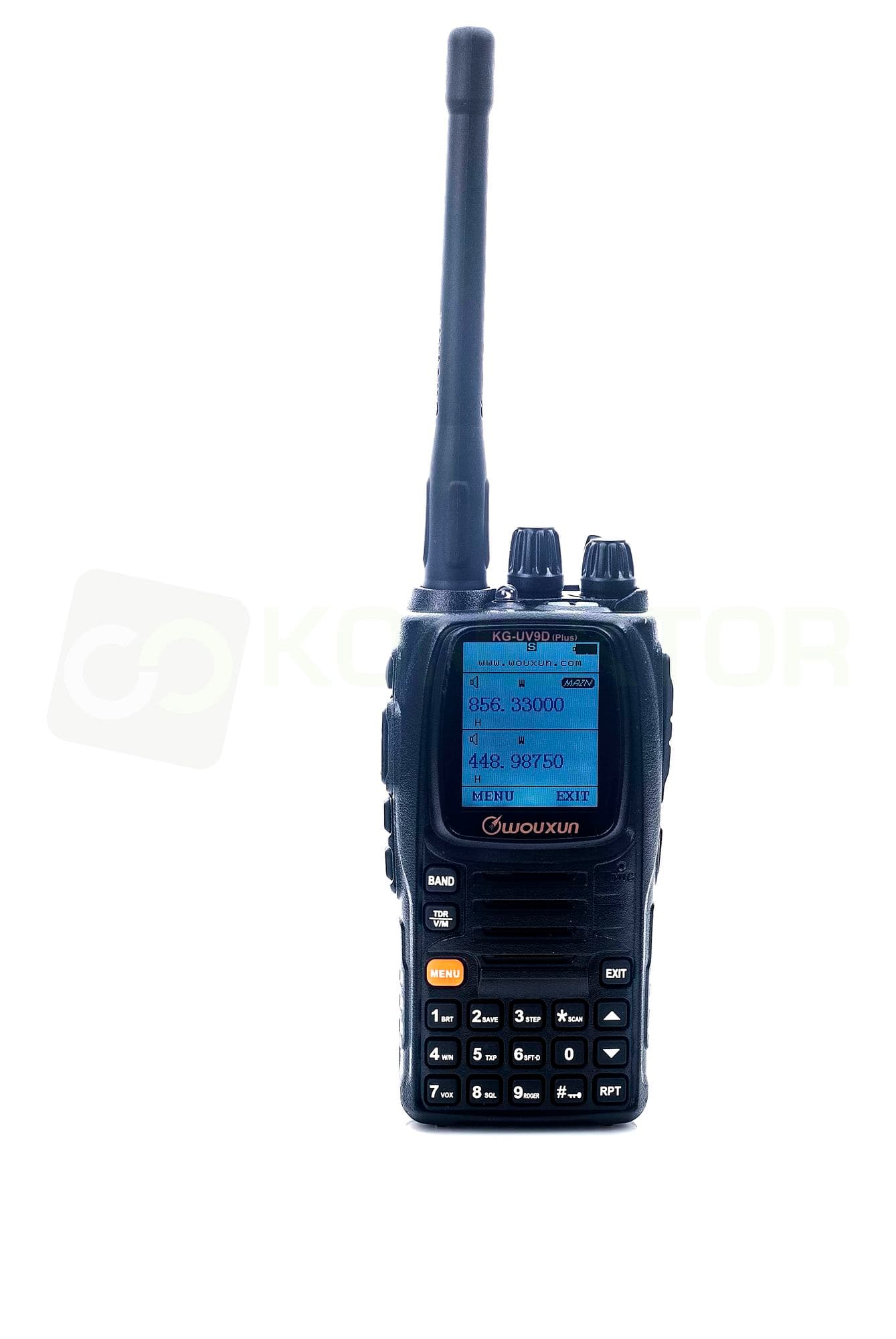 Wouxun KG-UV9D Plus - duobander VHF/UHF (136-174MHz/400-512MHz) + odbiornik 7-pasmowy (76-985MHz) m.in. AIRBAND