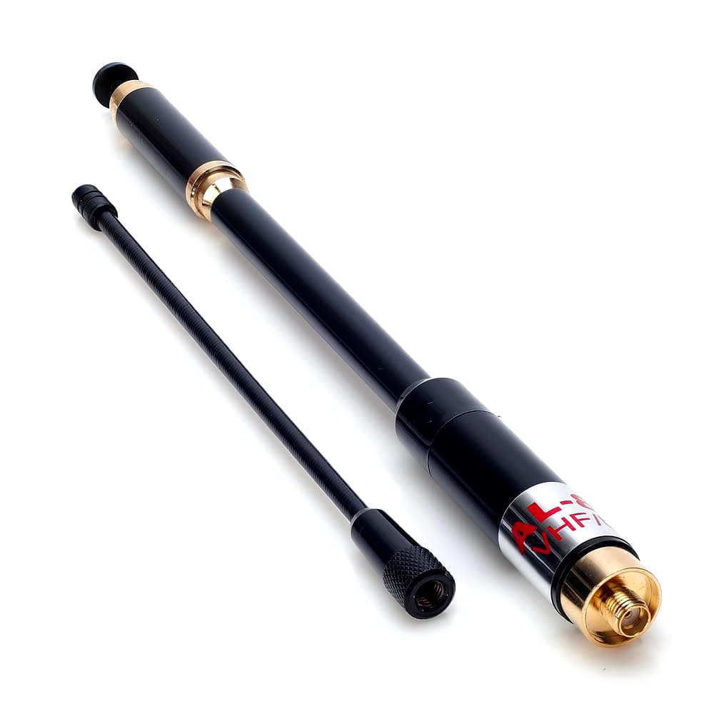 Radiora AL-800 SMA-F długość 85/22cm 2-częściowa antena VHF/UHF do duobanderów, skanerów, SDR np. Baofeng UV-5R, UV-82, BF-888-S, T-57, Wouxun KG-UV6D
