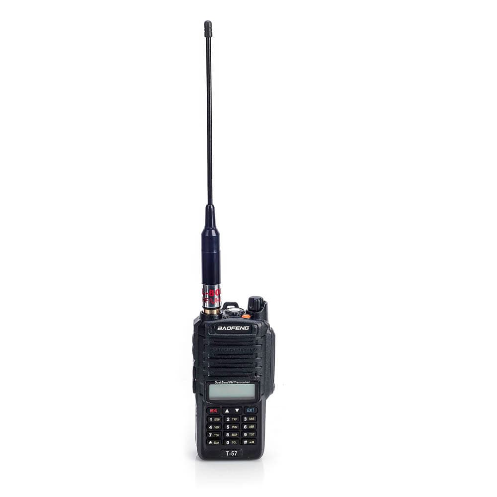 Radiora AL-800 SMA-F długość 85/22cm 2-częściowa antena VHF/UHF do duobanderów, skanerów, SDR np. Baofeng UV-5R, UV-82, BF-888-S, T-57, Wouxun KG-UV6D