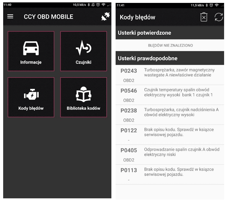 ELM 327 V2.1 samochodowy skaner diagnostyczny OBD-2 polskie menu, odczyt i kasowanie błędów - WSZYSTKIE MARKI AUT - Łódź, Zbąszyńska 2