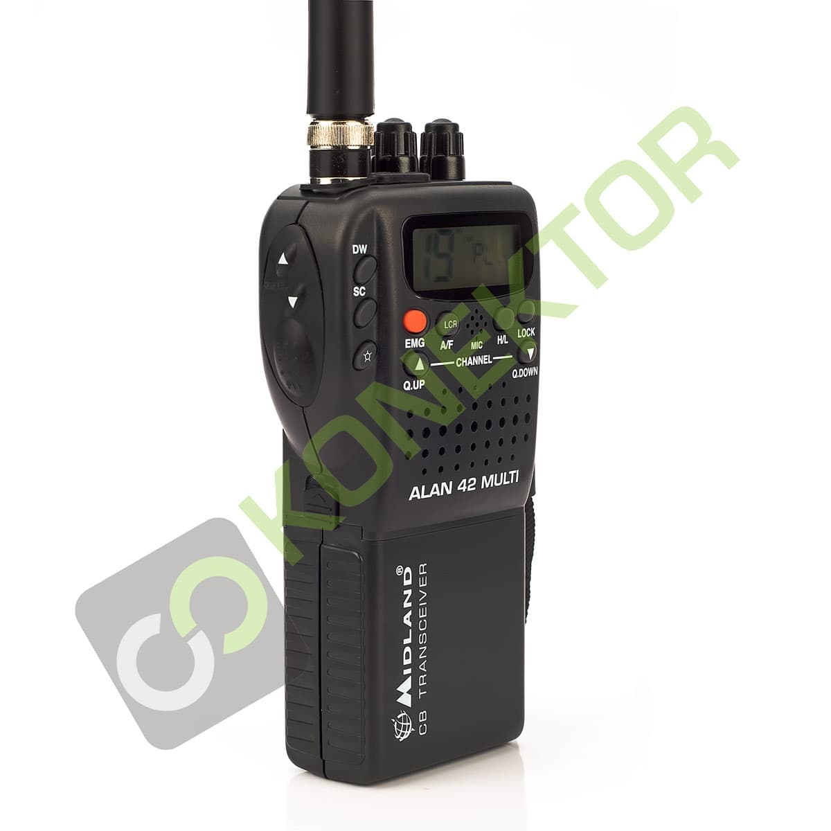 MIDLAND ALAN 42 MULTI CB radio ręczne (ręczniak Alan 42)