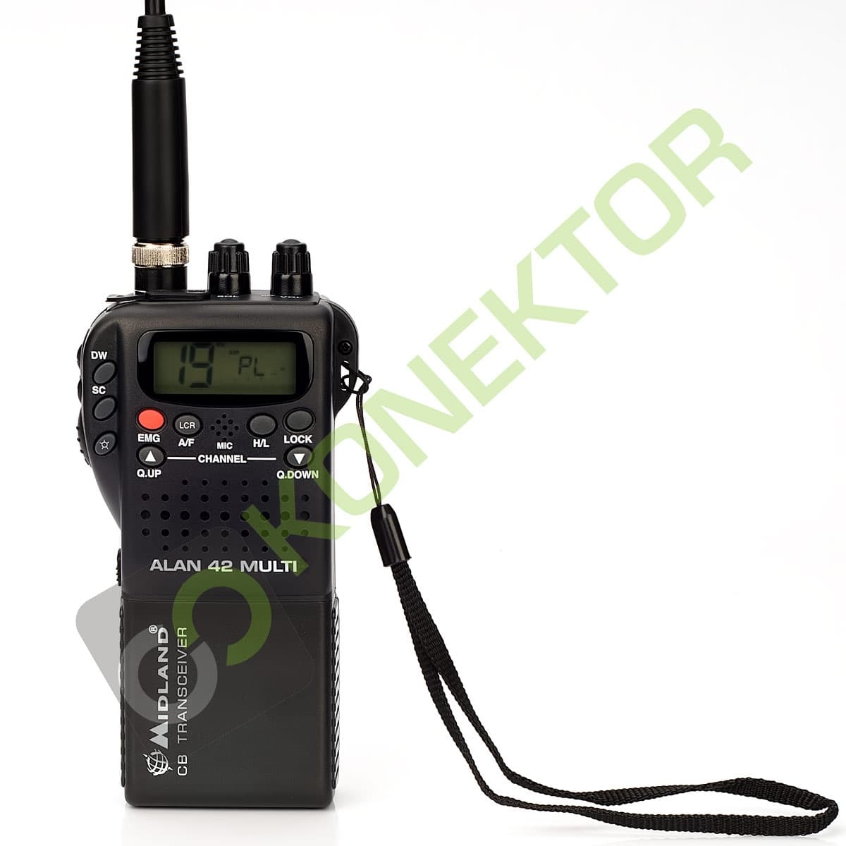 MIDLAND ALAN 42 MULTI CB radio ręczne (ręczniak Alan 42)