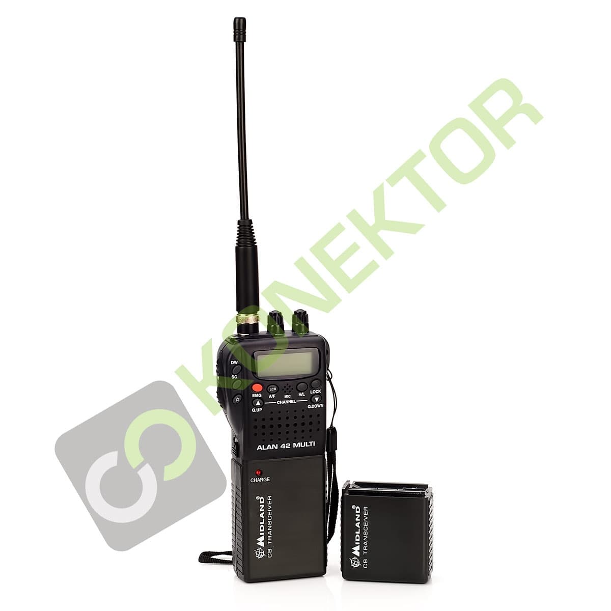 MIDLAND ALAN 42 MULTI CB radio ręczne (ręczniak Alan 42)