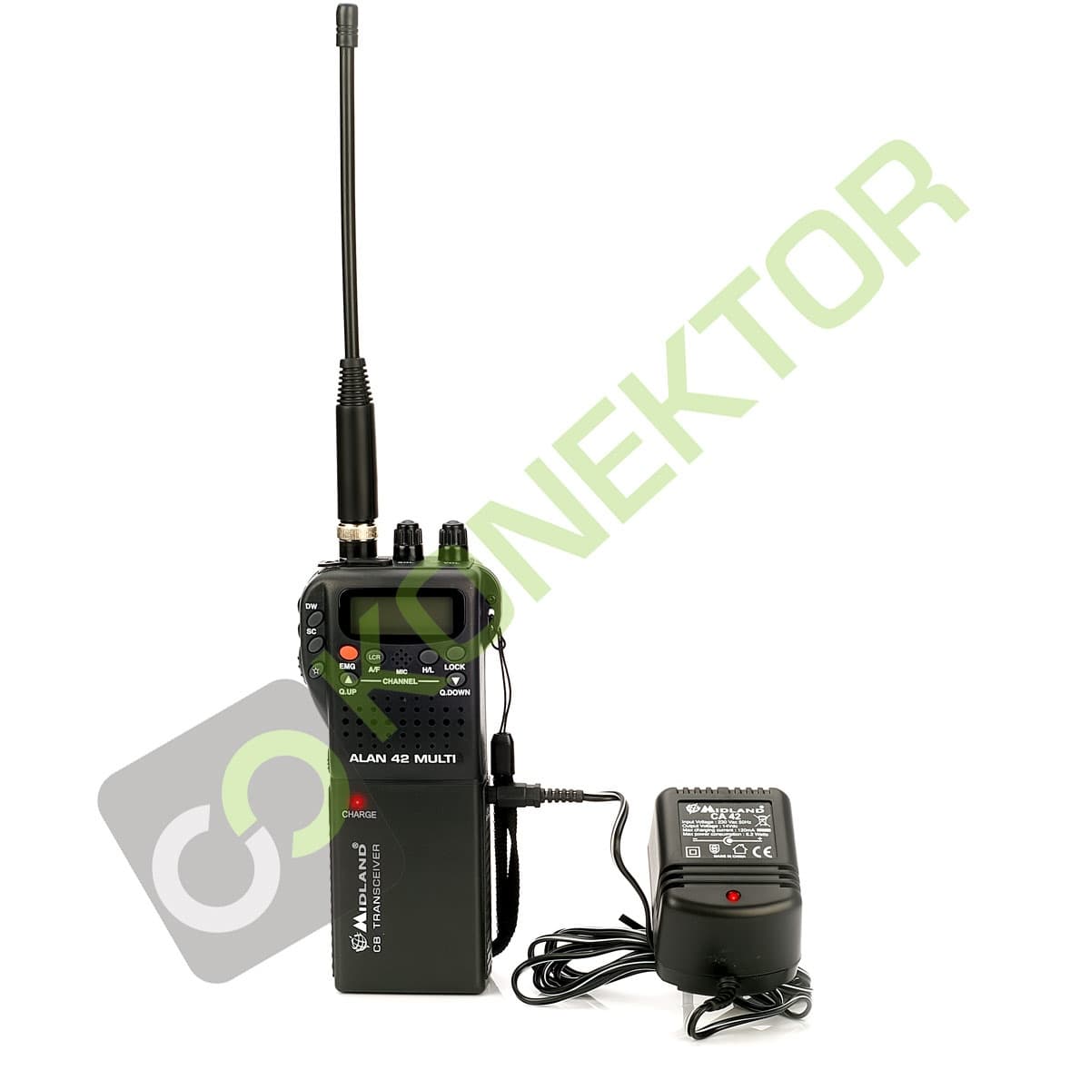 MIDLAND ALAN 42 MULTI CB radio ręczne (ręczniak Alan 42)