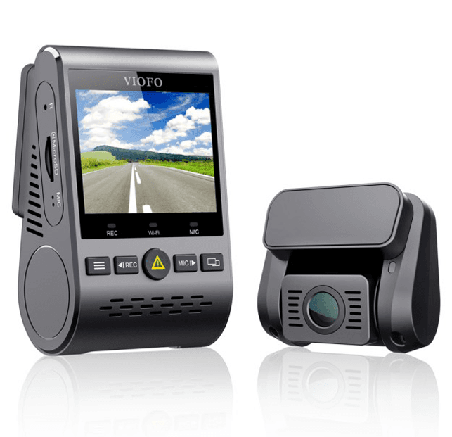 Viofo A129-G Duo dyskretna kamera samochodowa przód + tył Full HD 1080p GPS, Sony Starvis, G-sensor, mikrofon, Wi-Fi, BT - Łódź, Zbąszyńska 2