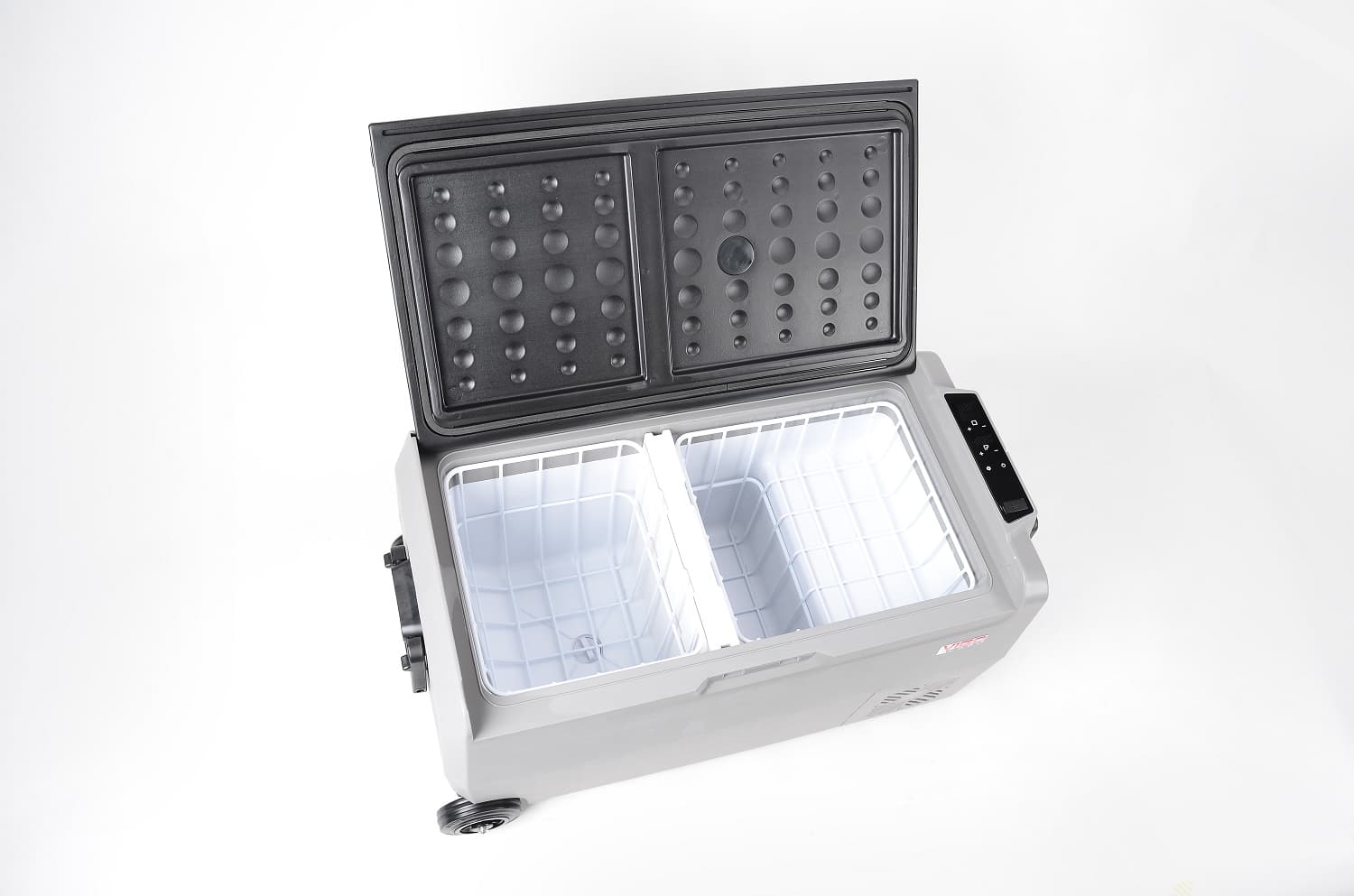 Lodówka samochodowa 36L + zamrażarka ze sprężarką 12V 24 V 230V KOMPRESOR (dwie komory, sterowanie bluetooth)