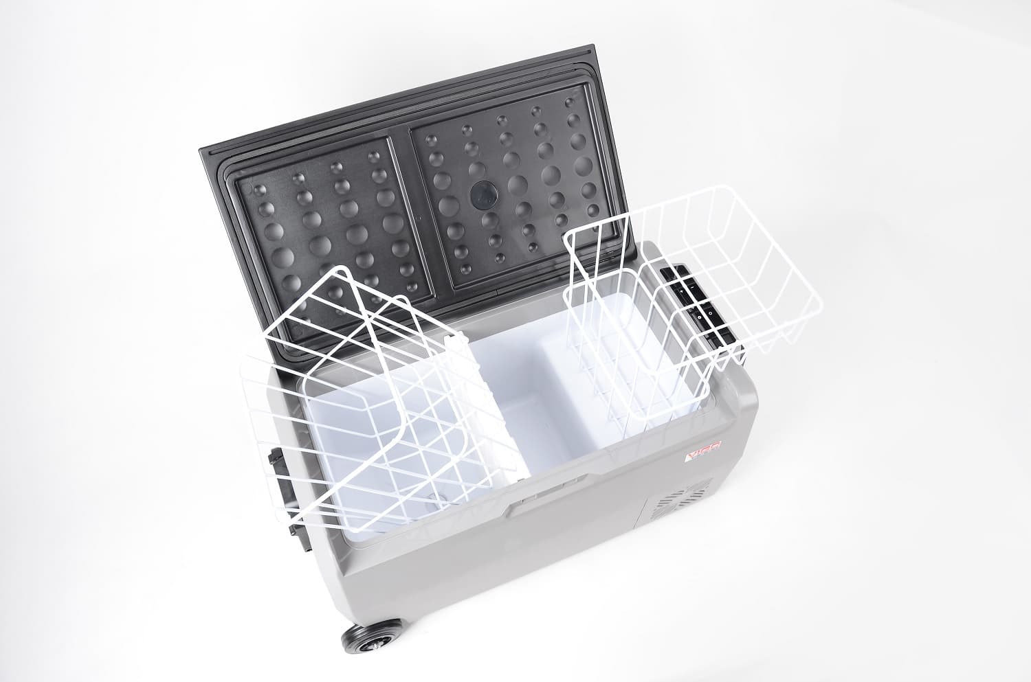 Lodówka samochodowa 36L + zamrażarka ze sprężarką 12V 24 V 230V KOMPRESOR (dwie komory, sterowanie bluetooth)