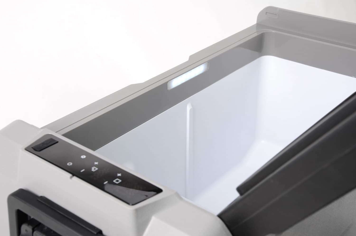 Lodówka samochodowa 36L + zamrażarka ze sprężarką 12V 24 V 230V KOMPRESOR (dwie komory, sterowanie bluetooth)
