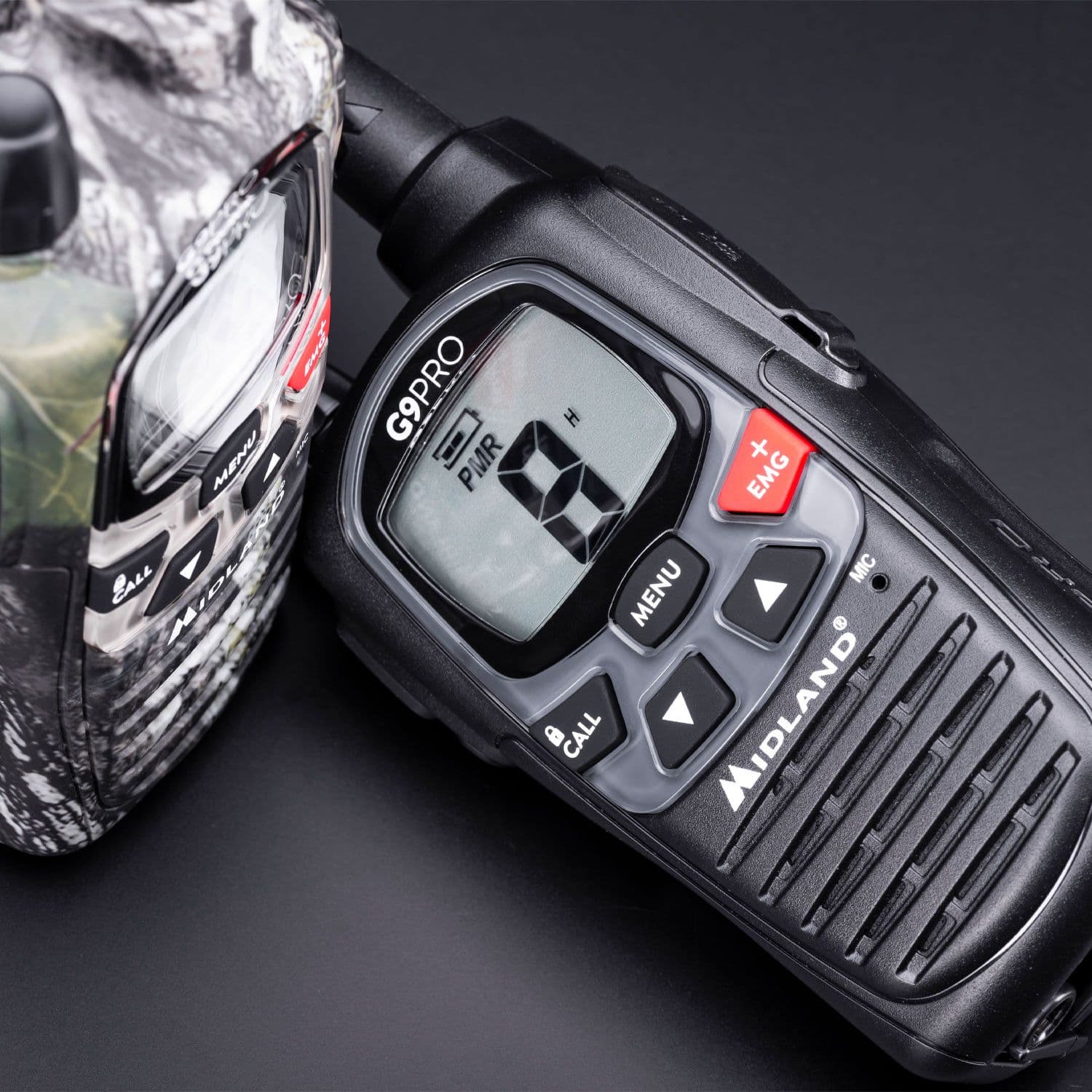 Midland G9 PRO wersja EXPORT 5W krótkofalówka PMR (walkie talkie 16 kanałów)