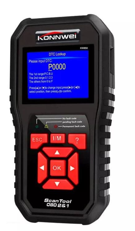 KONNWEI KW850 skaner diagnostyczny OBD-2 - odczyt i kasowanie błędów komputera - uniwersalny do wszystkich marek aut - Łódź, Zbąszyńska 2
